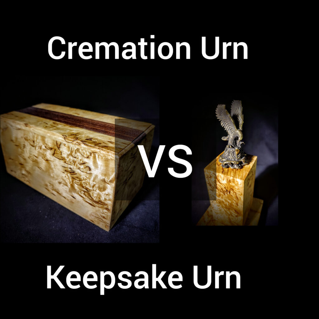 What is a Keepsake Urn vs. Urn