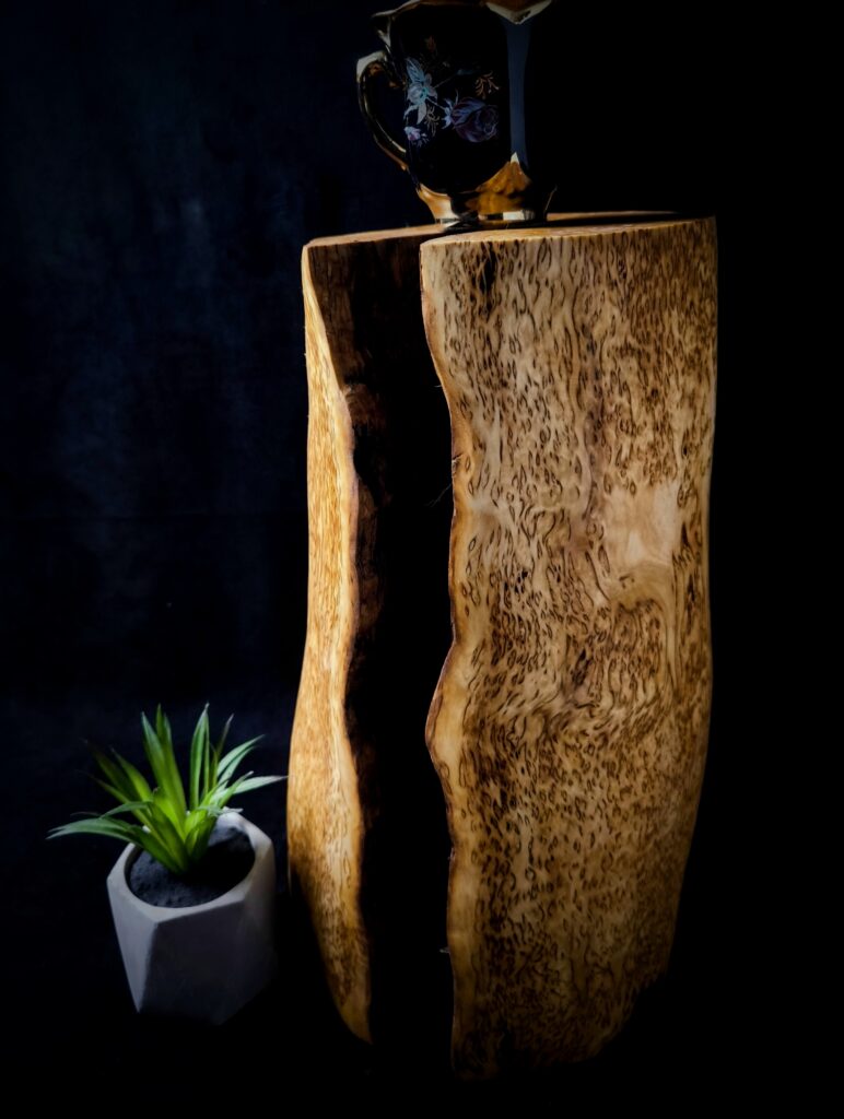 Burl wood coffe table