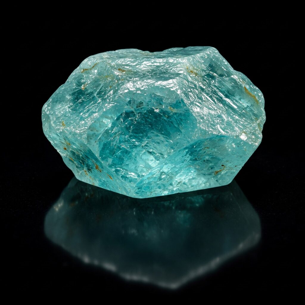 raw aquamarine