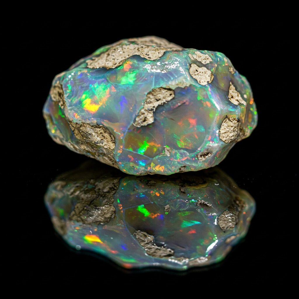 raw opal stone