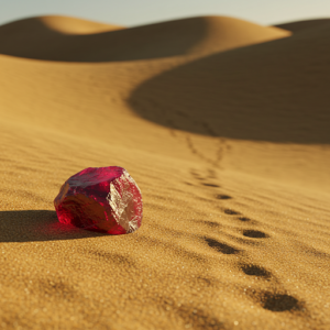 raw ruby crystal